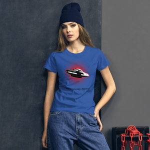Spaceship Blast  Fashion Fit Women T-Shirt