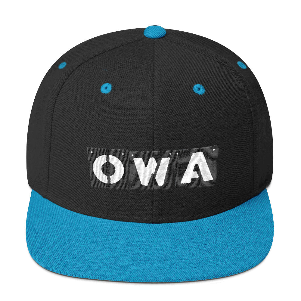OWA Initial Snapback Hat